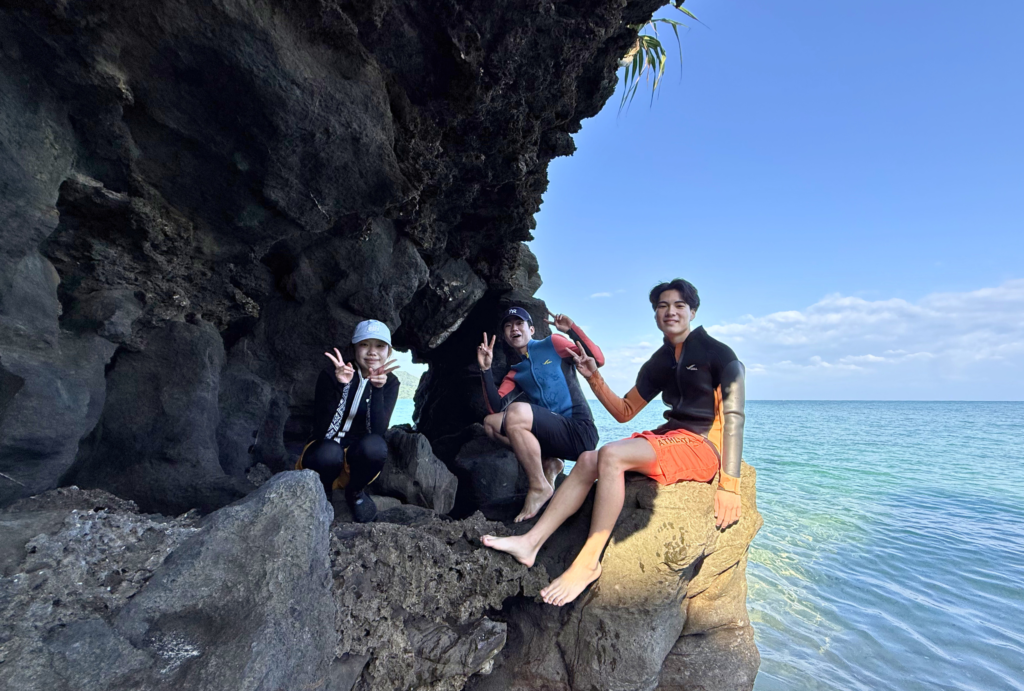 石垣島北部SUPツアーの様子