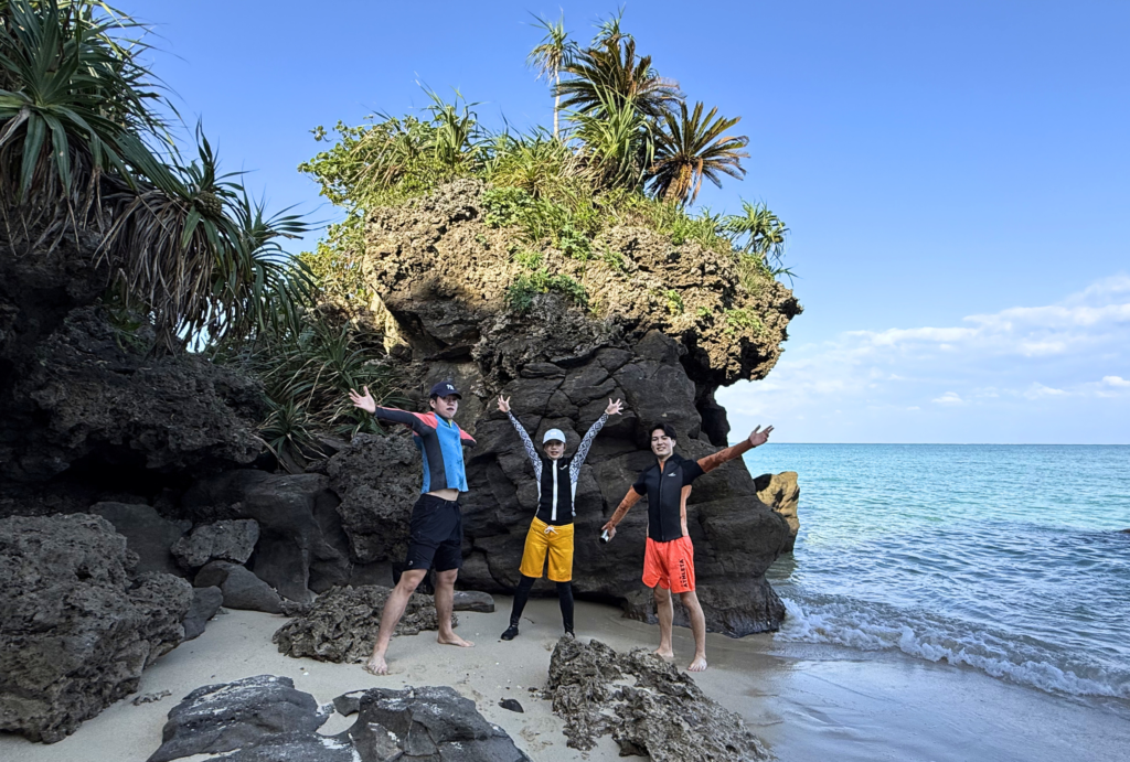 石垣島北部の海と岩場|SUPツアースポット