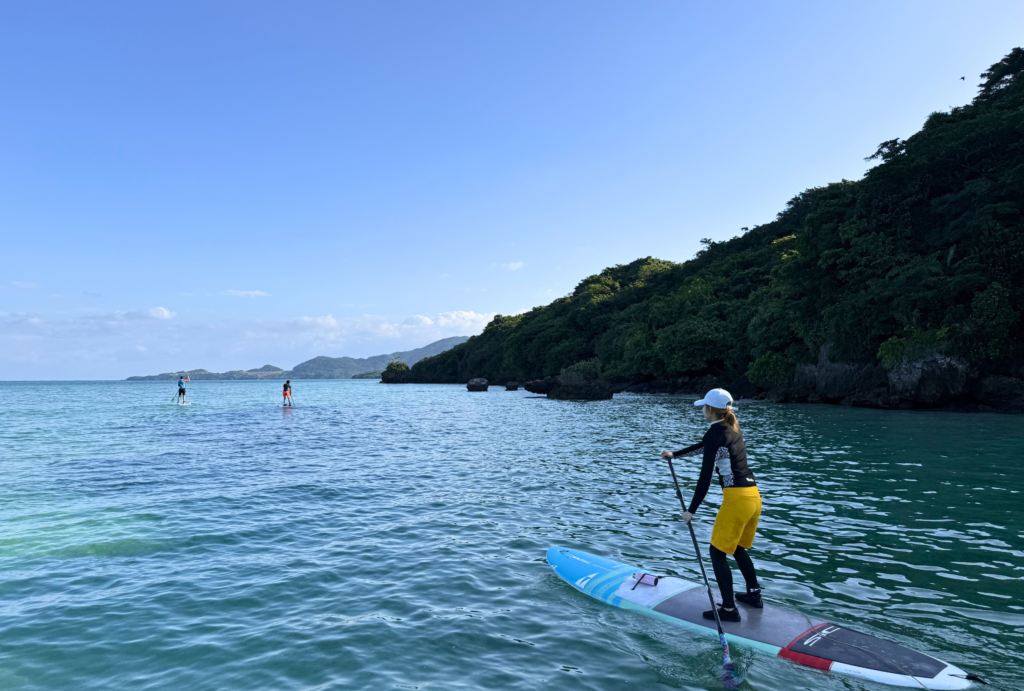 石垣島SUPツアーの様子|石垣島北部SUP体験